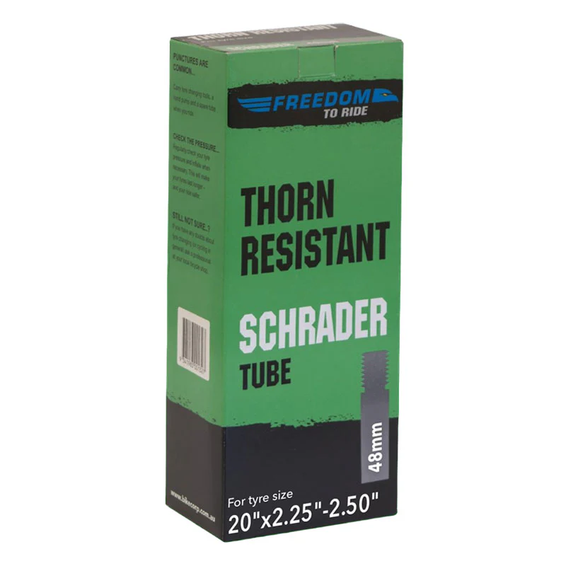 Freedom 20 x 2.25-2.50 Thorn Resistant 48mm Schrader Valve Tube